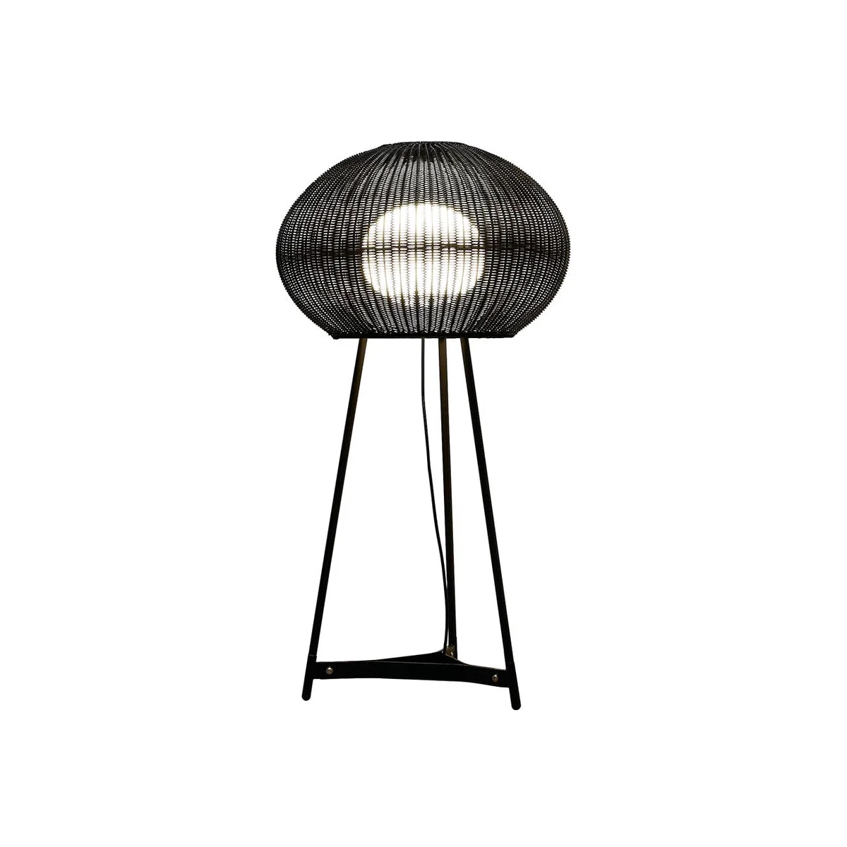 Bover - Garota Big Floor Lamp - Graphite Brown/Brown