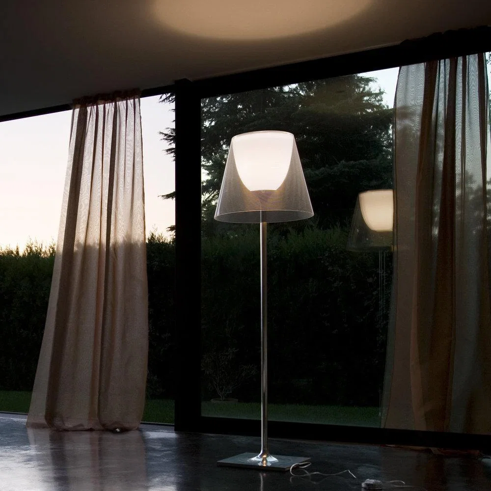 Flos - KTribe F Floor Lamp with Dimmer - Aliminized Silver - F2 – image 1