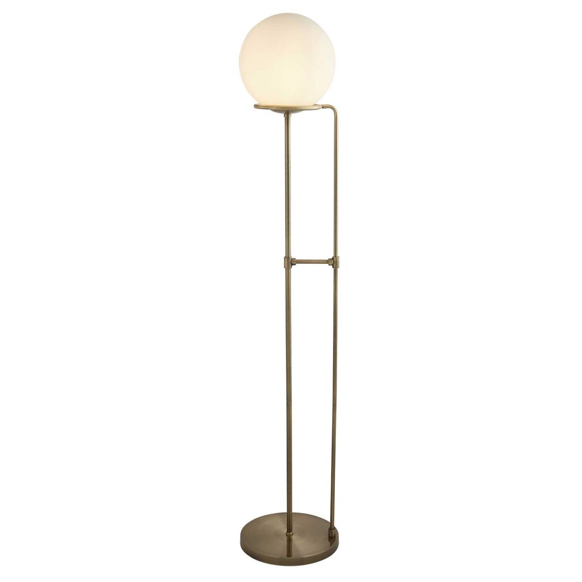 Opal Ball Floor Lamp, White Metal | Barker & Stonehouse – image 2