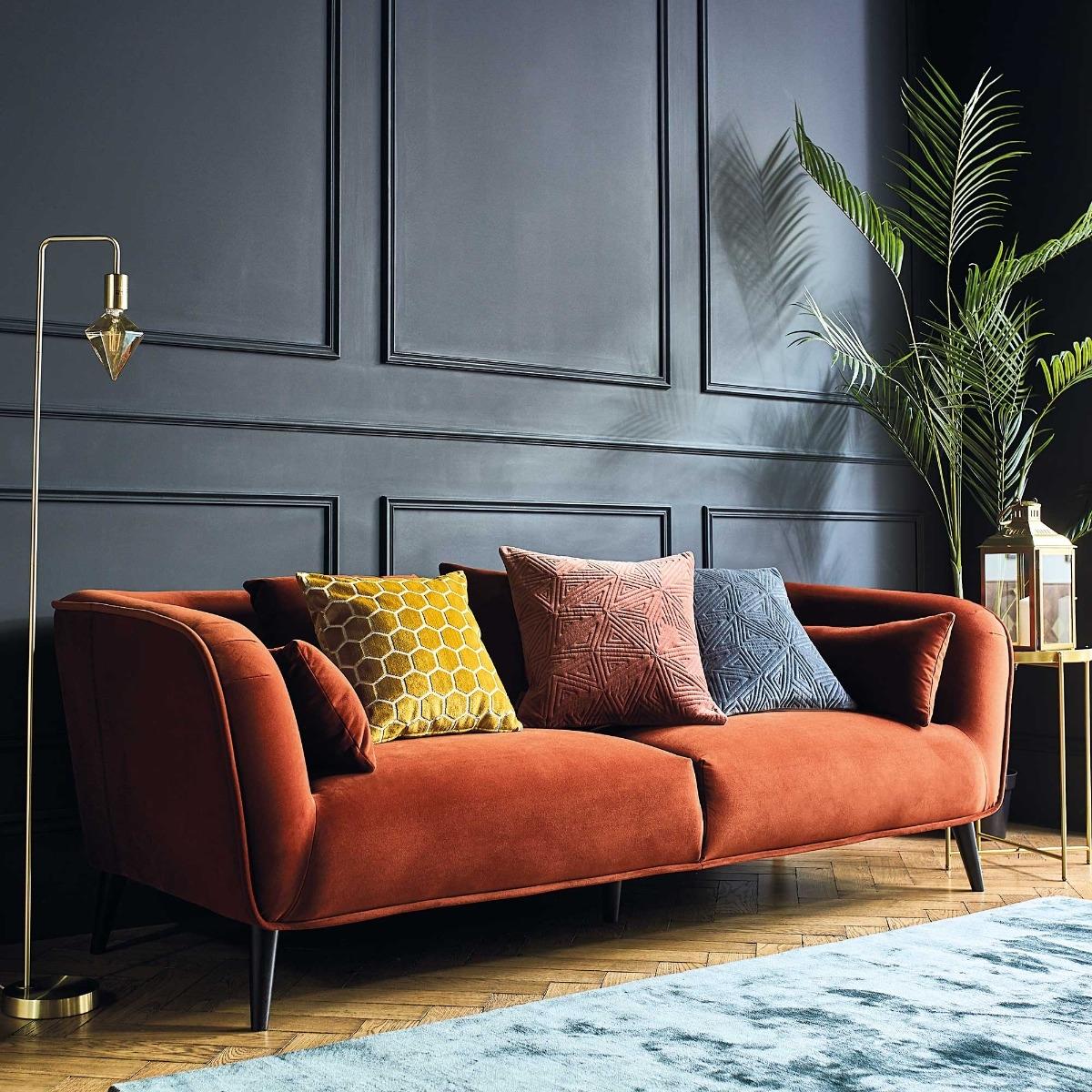 Matt Gold Diamond Floor Lamp | Barker & Stonehouse – image 2