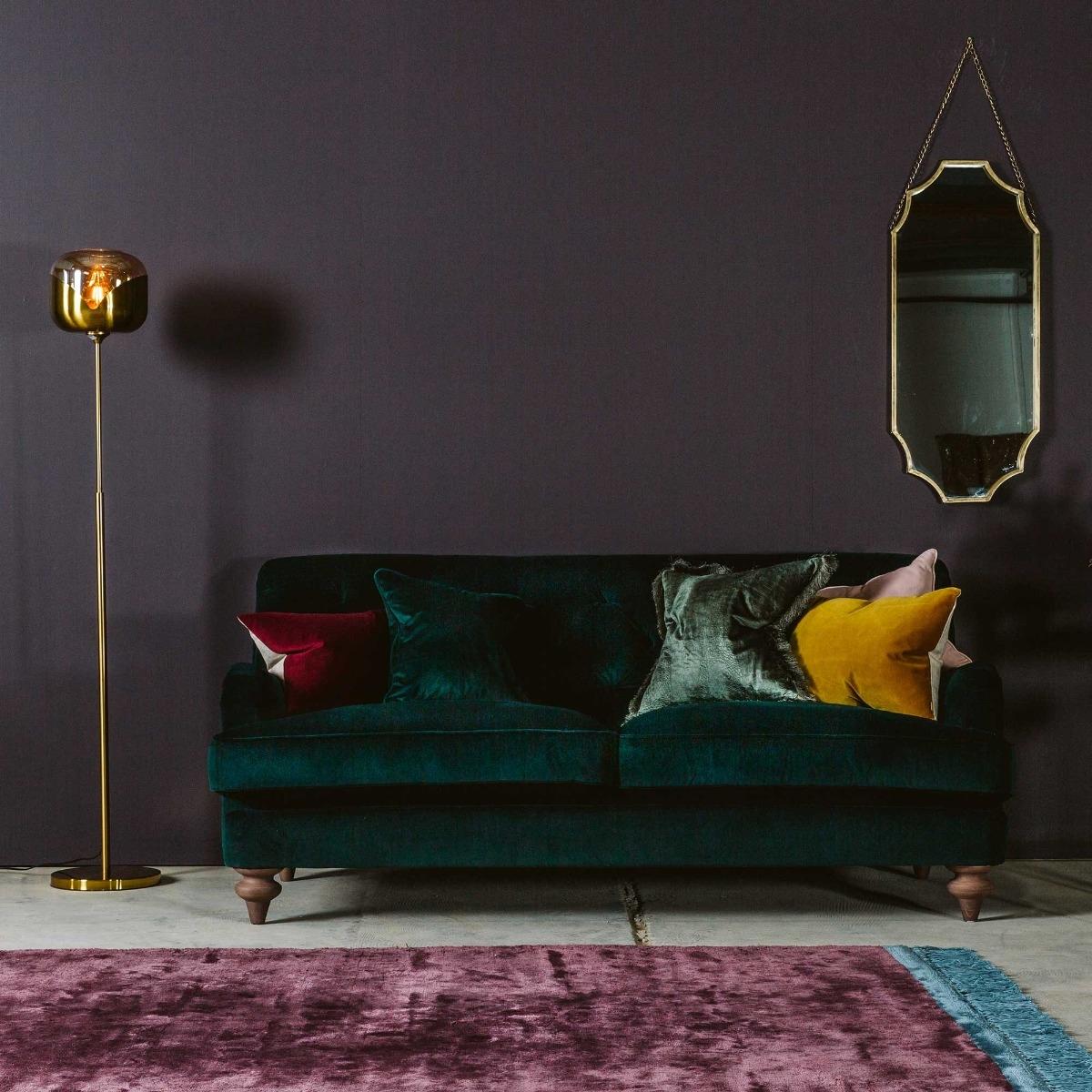 Gold Goblet Ball Floor Lamp Metal | Barker & Stonehouse – image 2