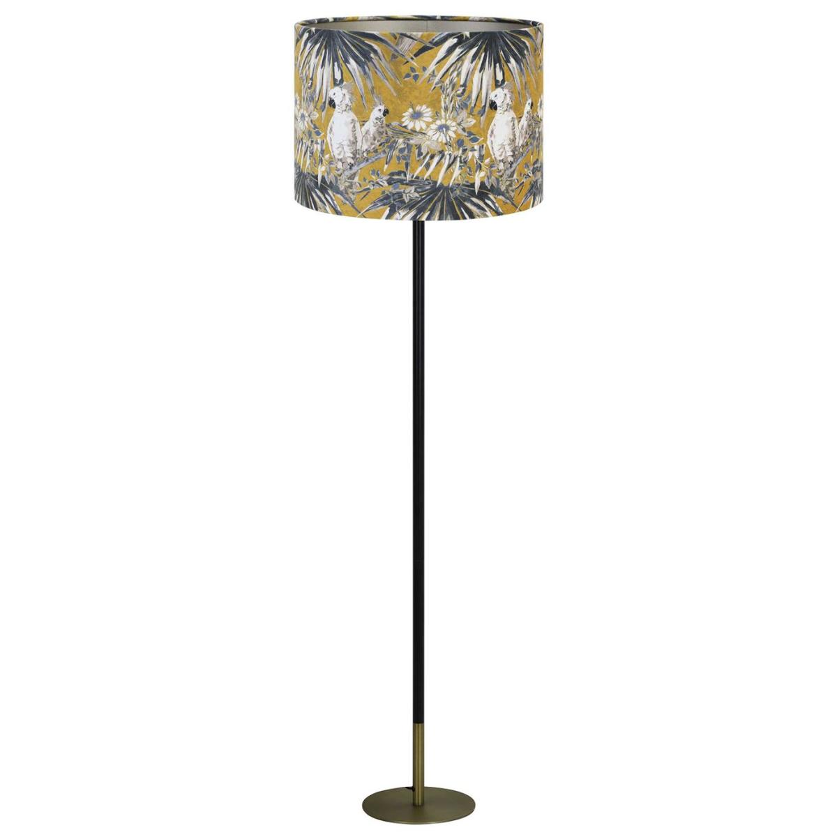 Ochre Parrot Floor Lamp, Black Metal | Barker & Stonehouse – image 2