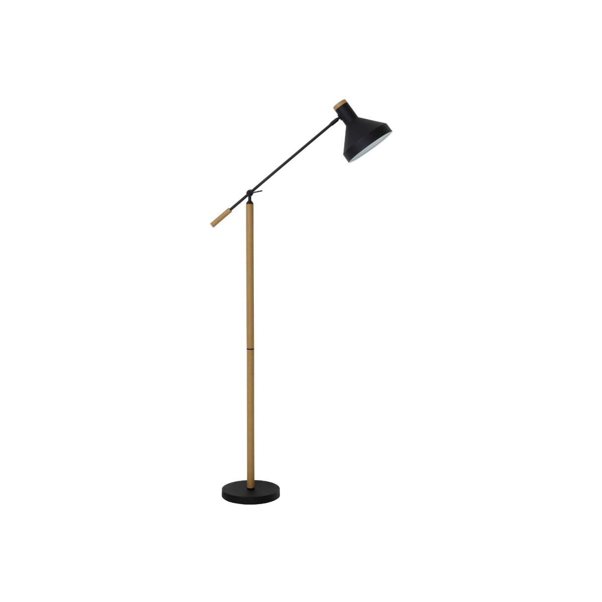 Black Task Floor Lamp Metal | Barker & Stonehouse – image 1