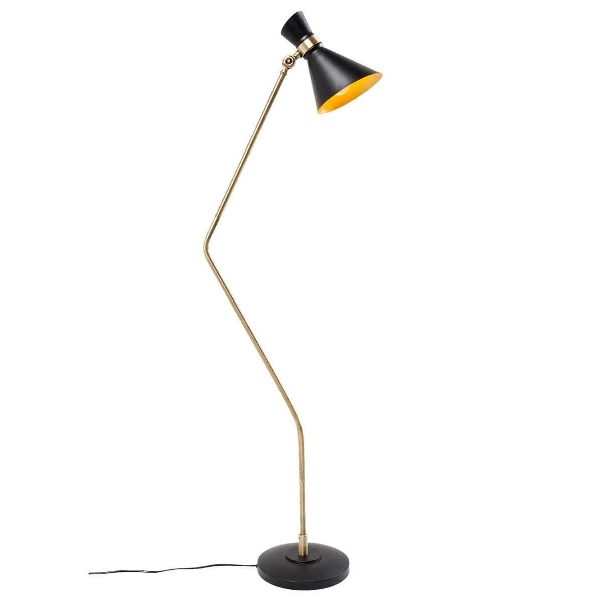Black Cone Floor Lamp Metal | Barker & Stonehouse – image 2