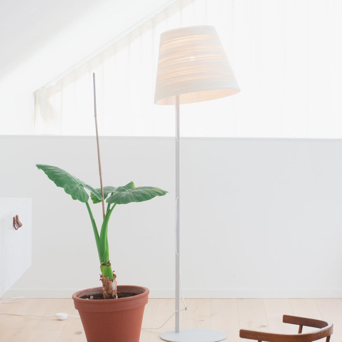 White Tilt Floor Lamp – image 3