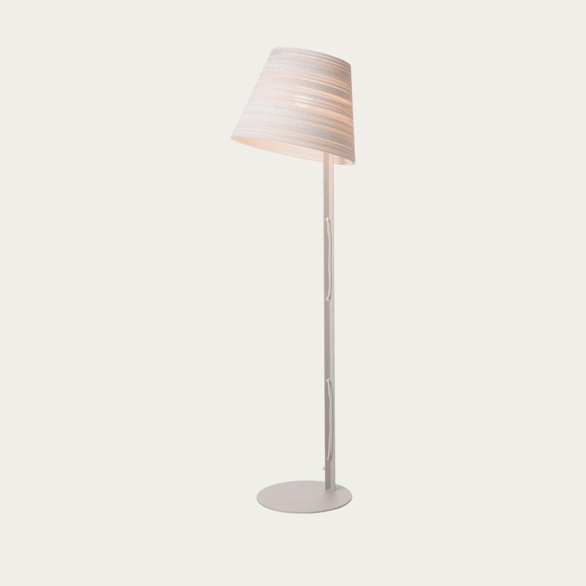 White Tilt Floor Lamp – image 1