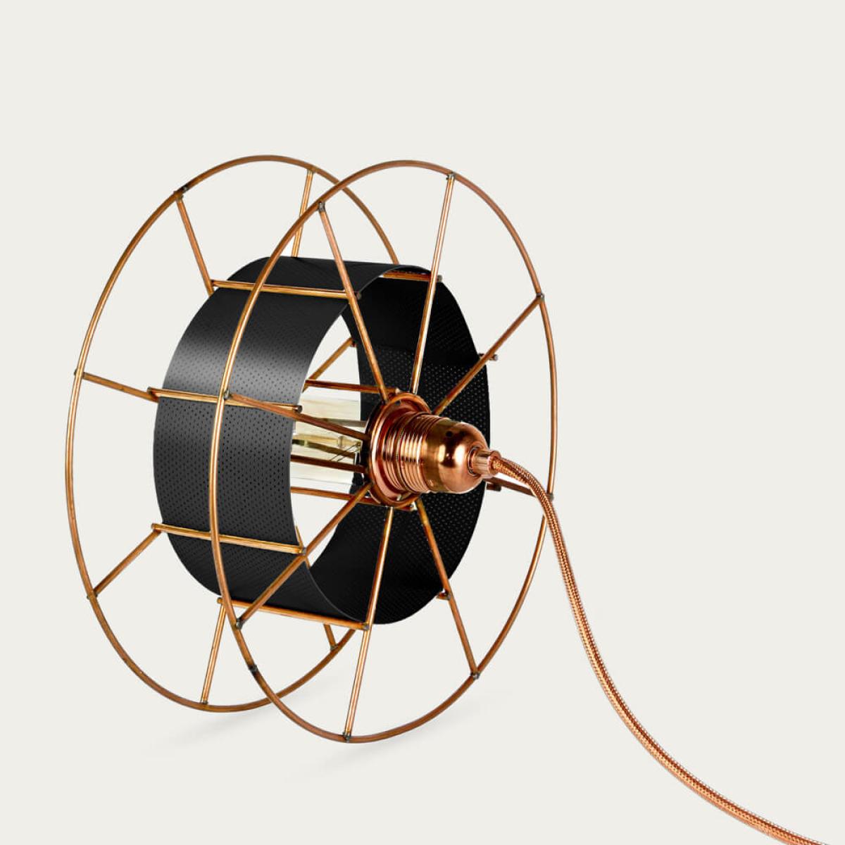 Black Spool Classic Floor Lamp