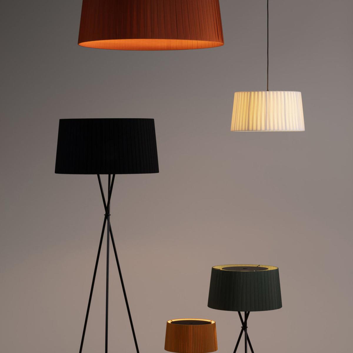 Black Trípode Floor Lamp - EU Plug – image 2