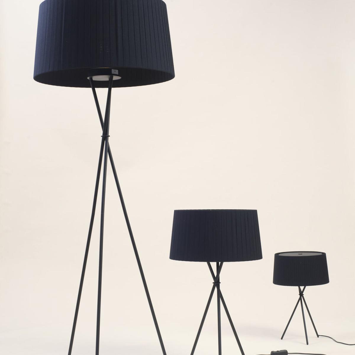 Black Trípode Floor Lamp - EU Plug – image 3