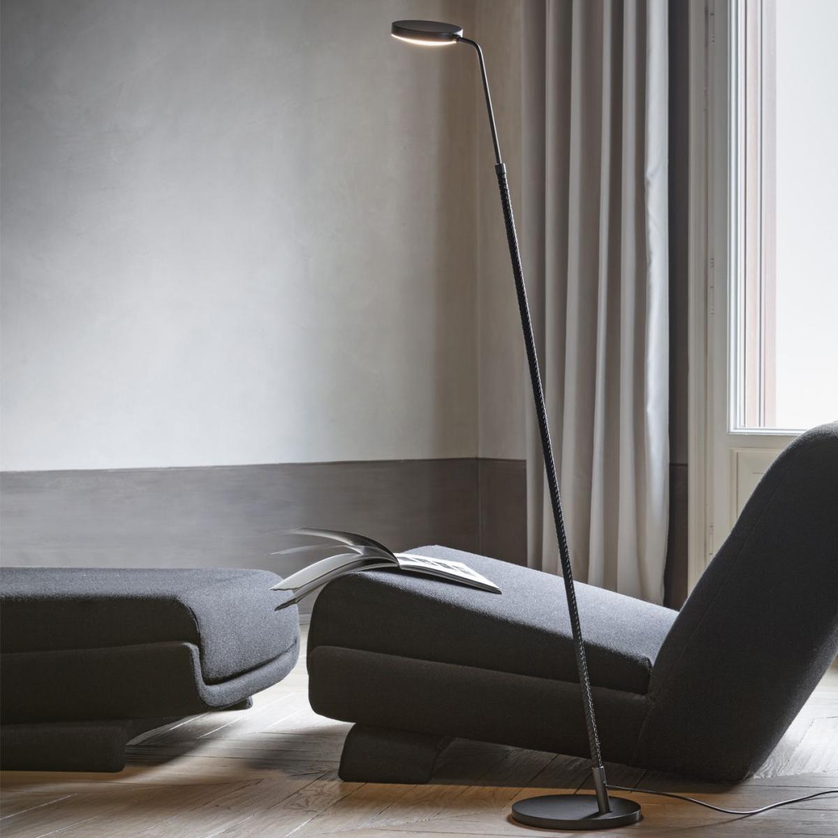 Cognac Spoon Floor Lamp - UK Plug – image 2