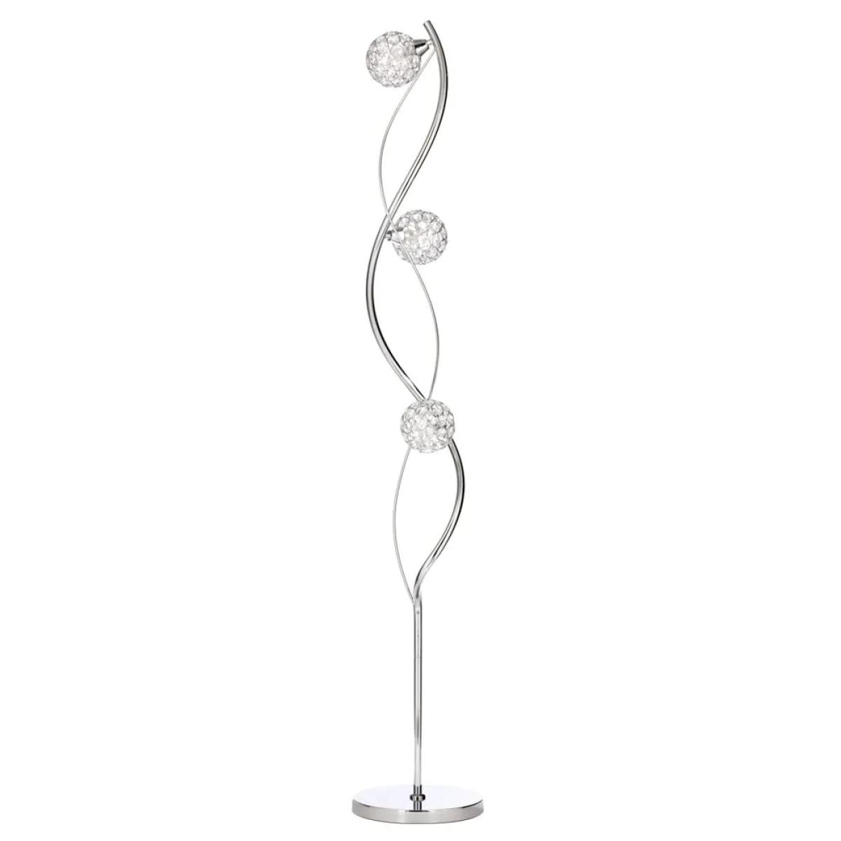 Orianna Floor Lamp, Chrome – image 3