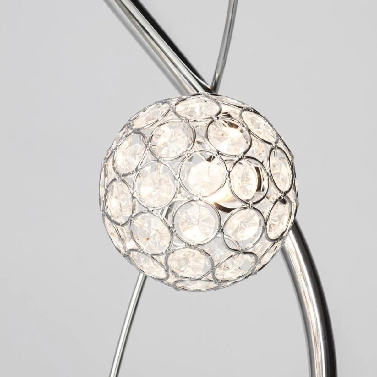 Orianna Floor Lamp, Chrome – image 5