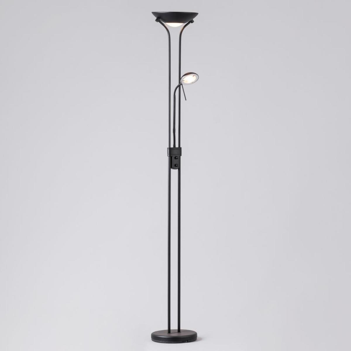 Mother and Child Floor Lamp, Satin Black – image 3