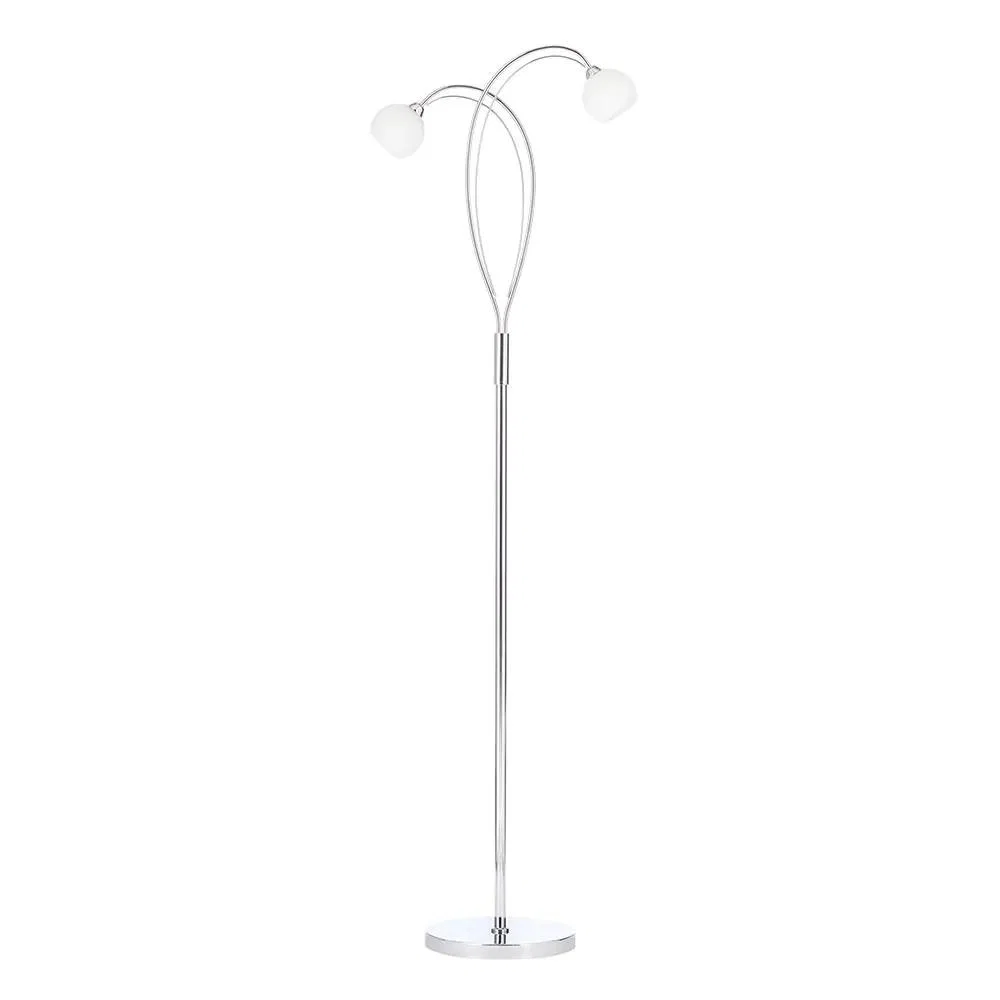 Soni Floor Lamp, Chrome – image 6