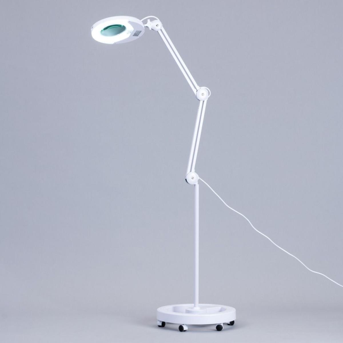 Ernest Task Lamp with Floor Stand, White – image 3