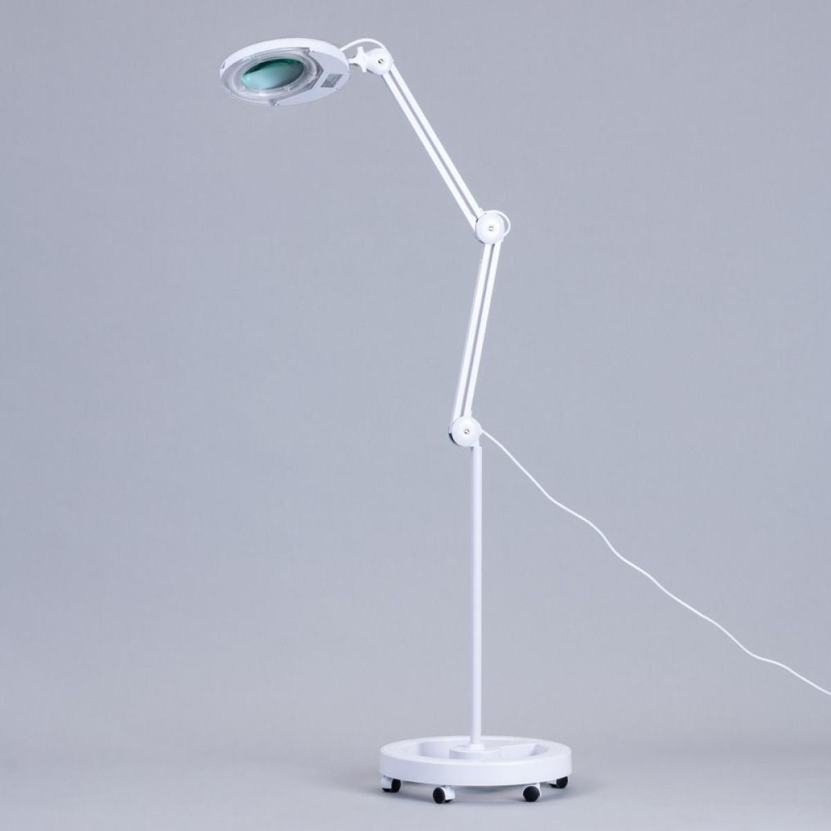 Ernest Task Lamp with Floor Stand, White – image 4
