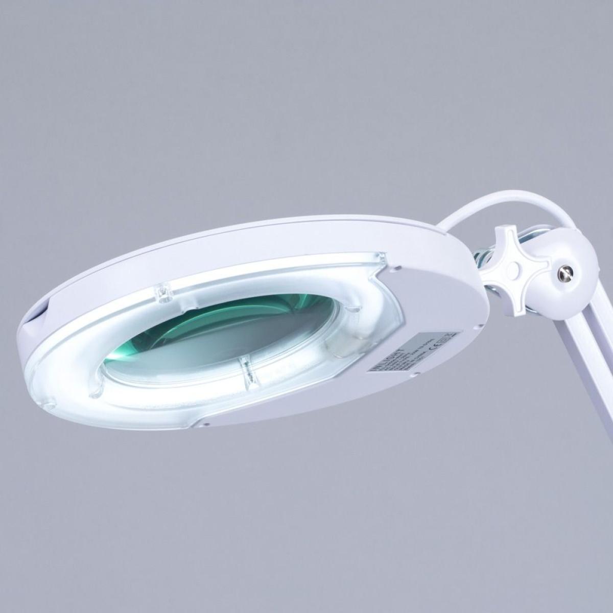 Ernest Task Lamp with Floor Stand, White – image 5