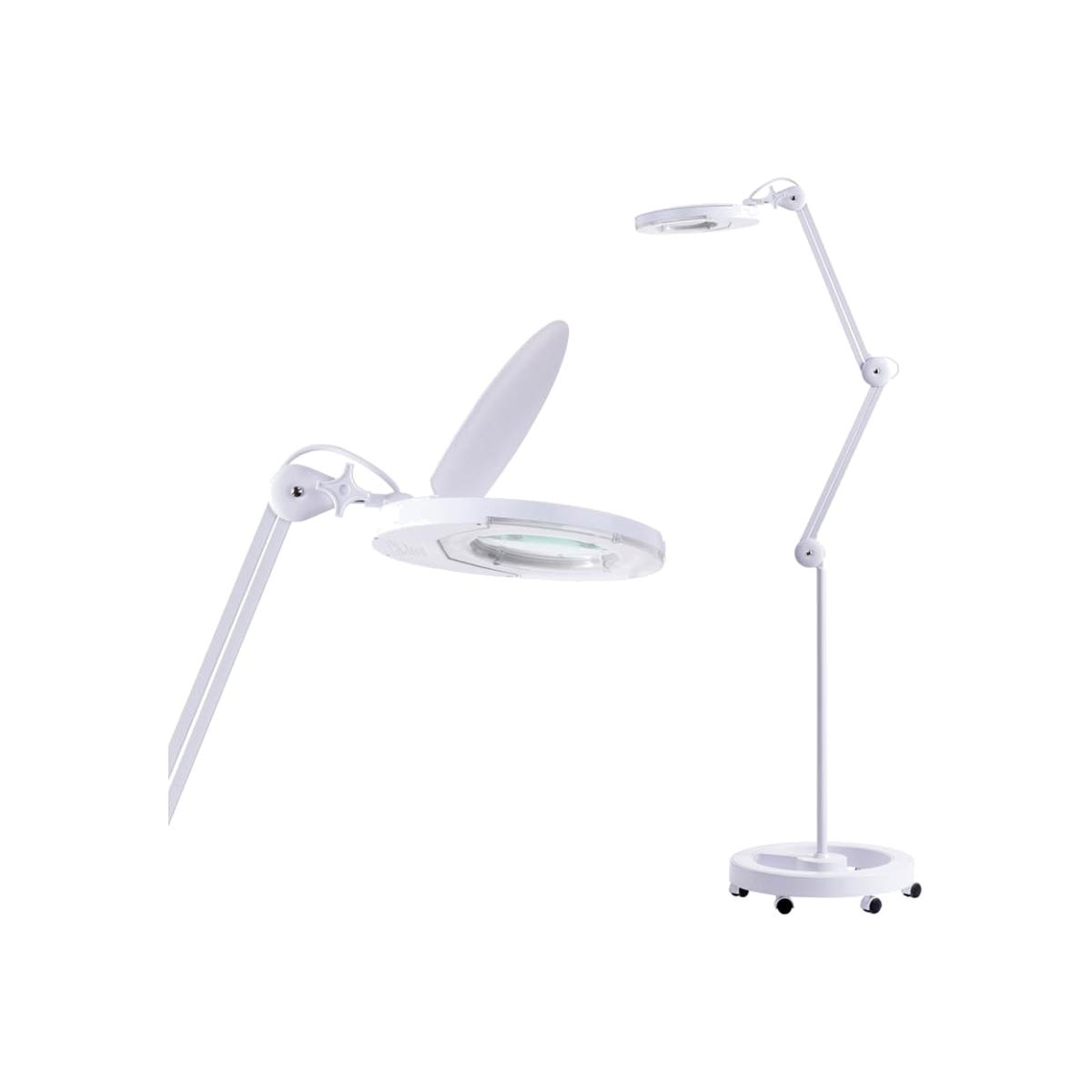 Ernest Task Lamp with Floor Stand, White – image 1