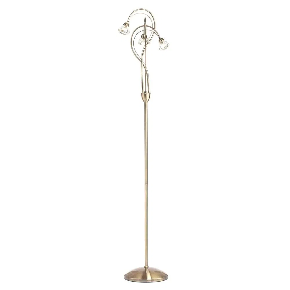 Marianne Floor Lamp, Antique Brass – image 3