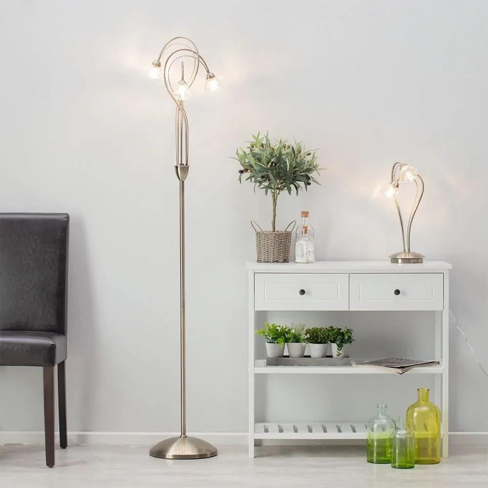 Marianne Floor Lamp, Antique Brass – image 7