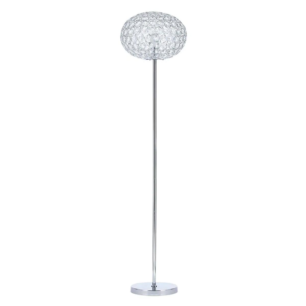 Pearl Floor Lamp, Chrome – image 3