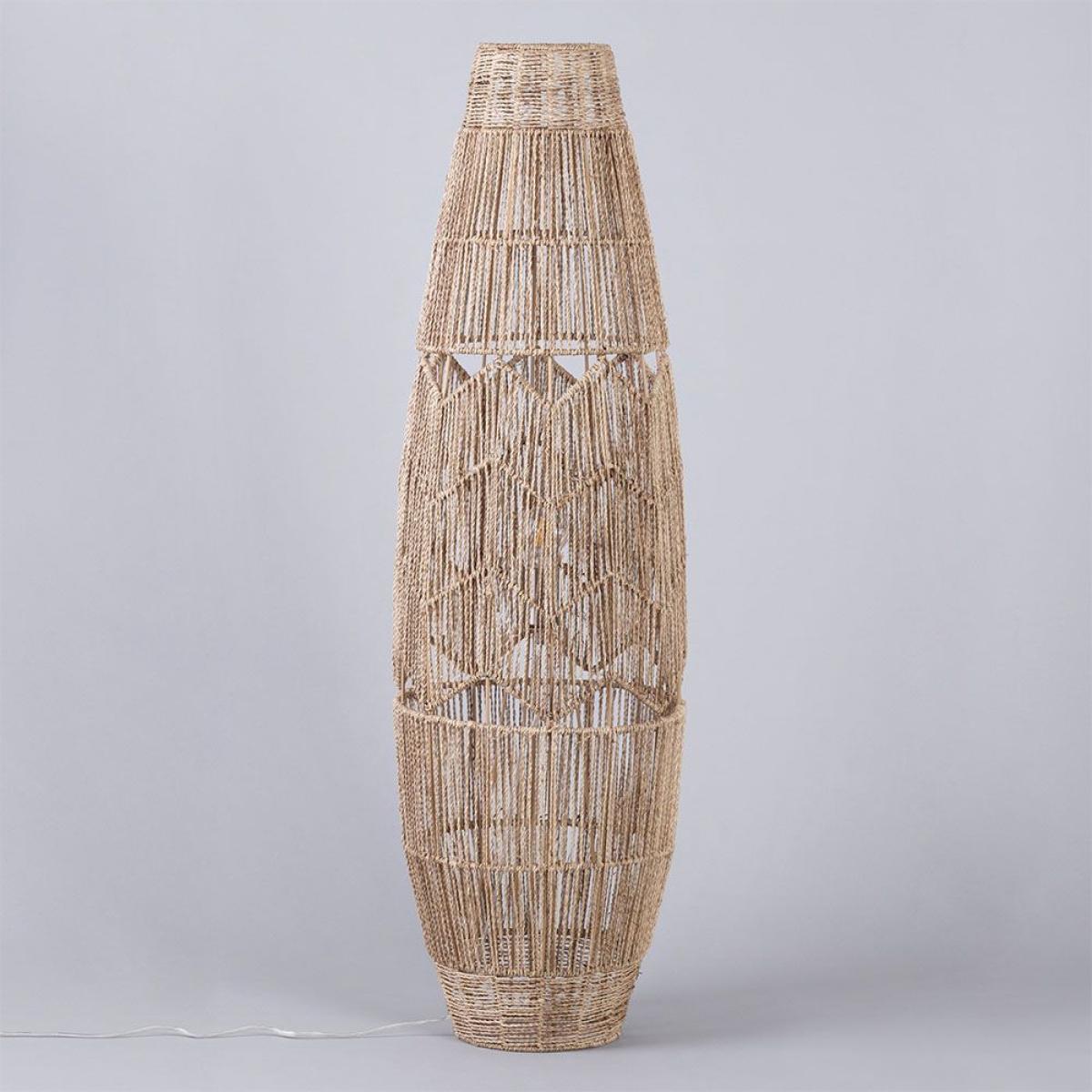 Jute String Floor Lamp, Natural – image 4