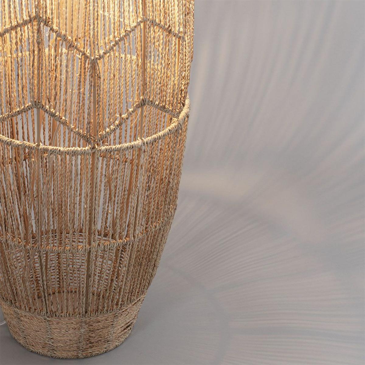 Jute String Floor Lamp, Natural – image 5