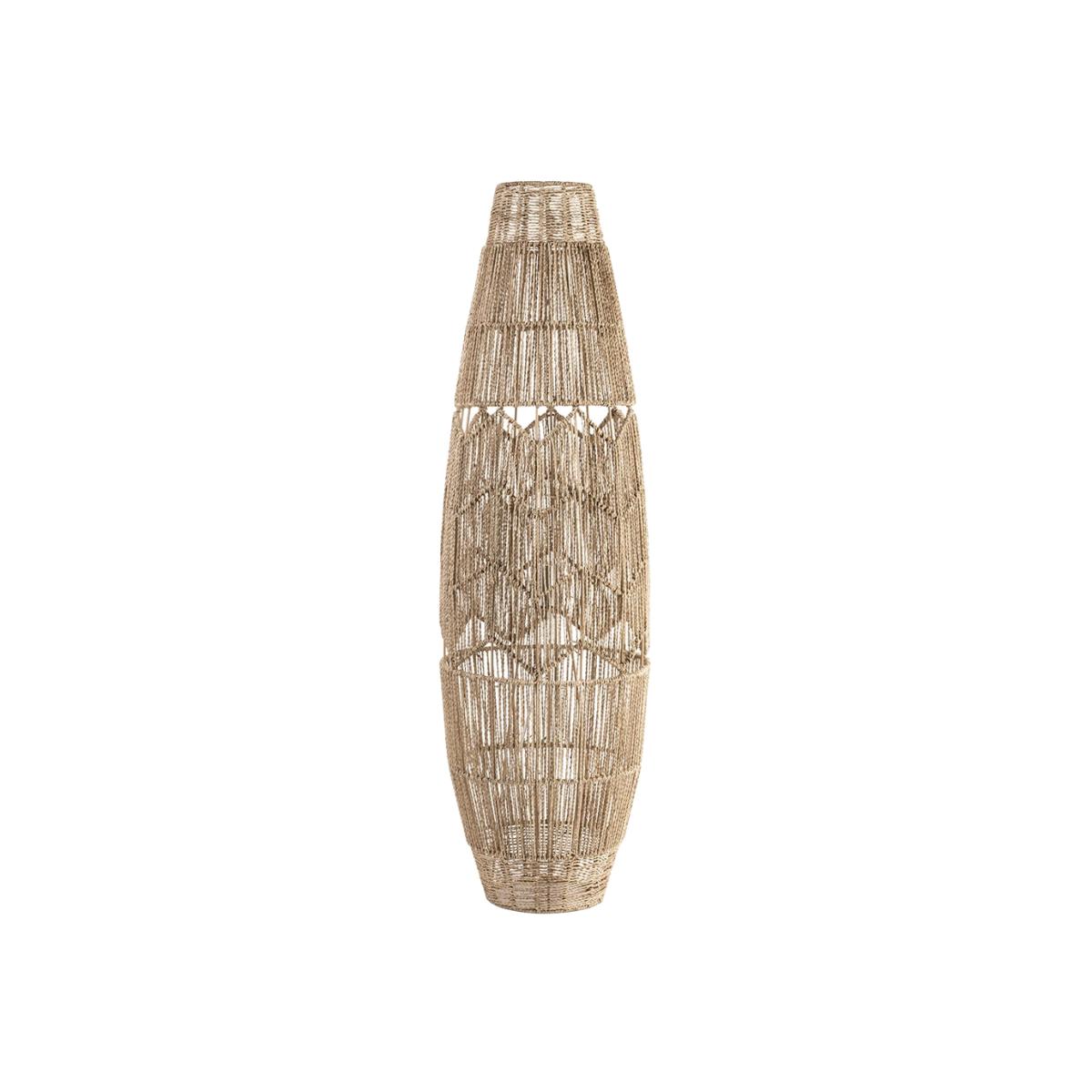 Jute String Floor Lamp, Natural – image 1