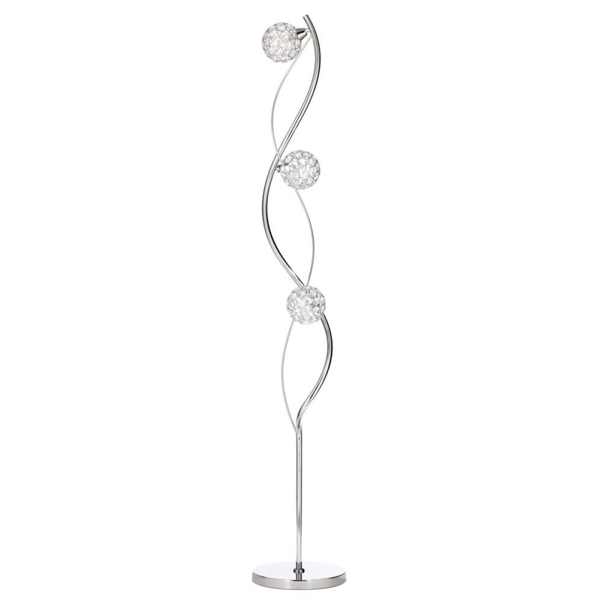 Orianna Floor Lamp, Chrome – image 3