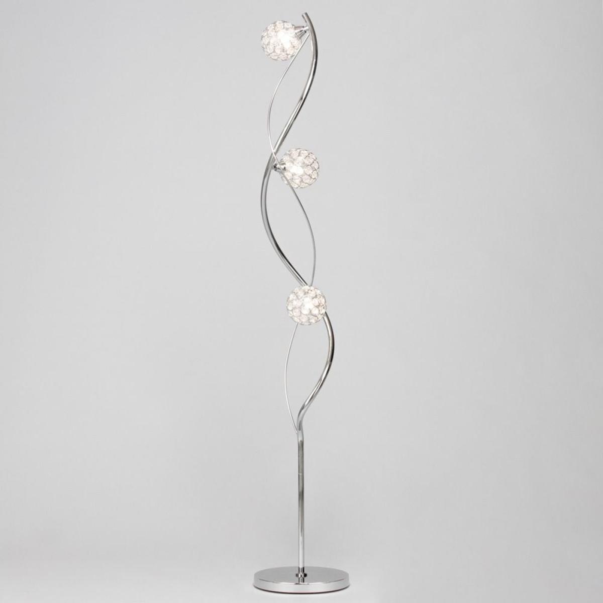 Orianna Floor Lamp, Chrome – image 4