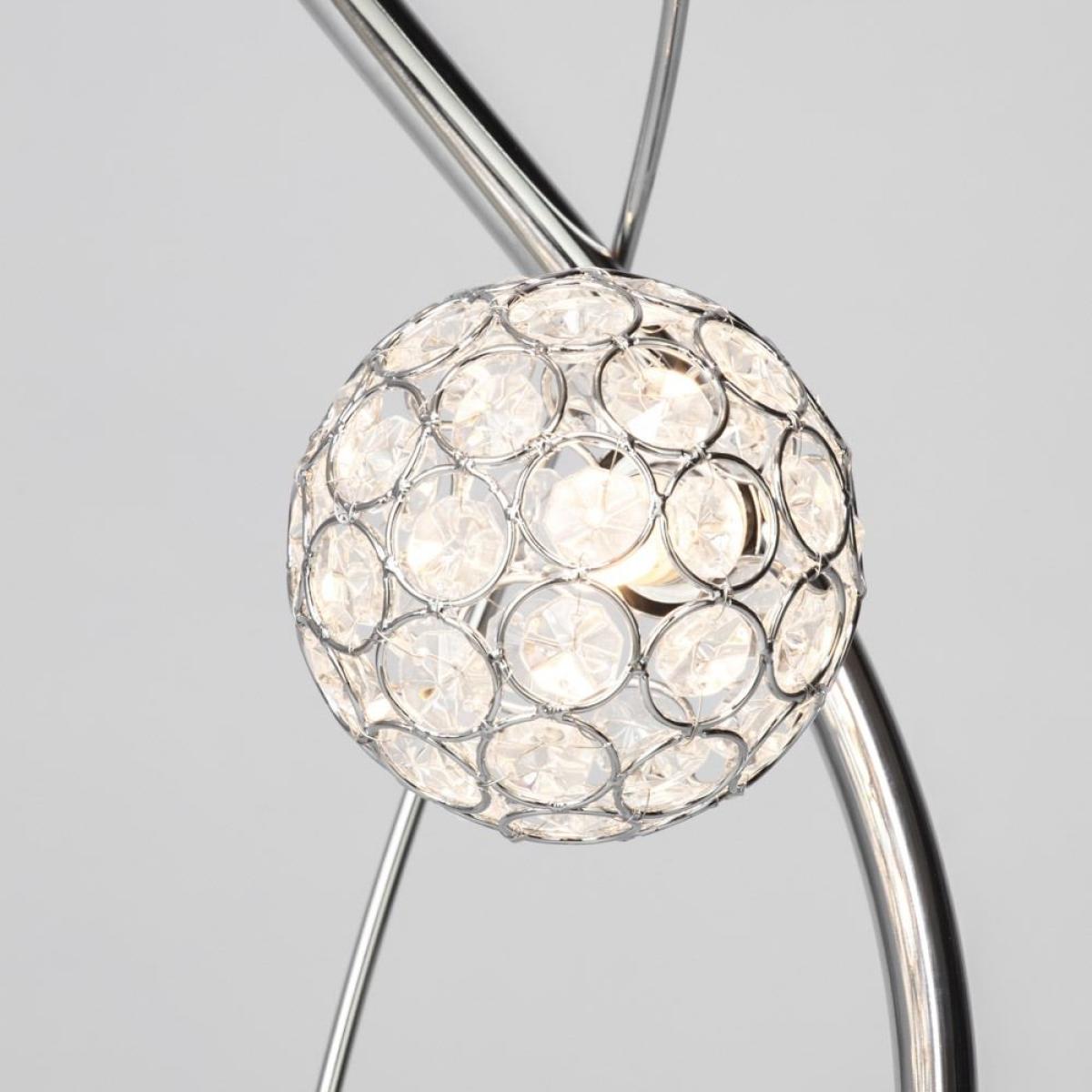 Orianna Floor Lamp, Chrome – image 5