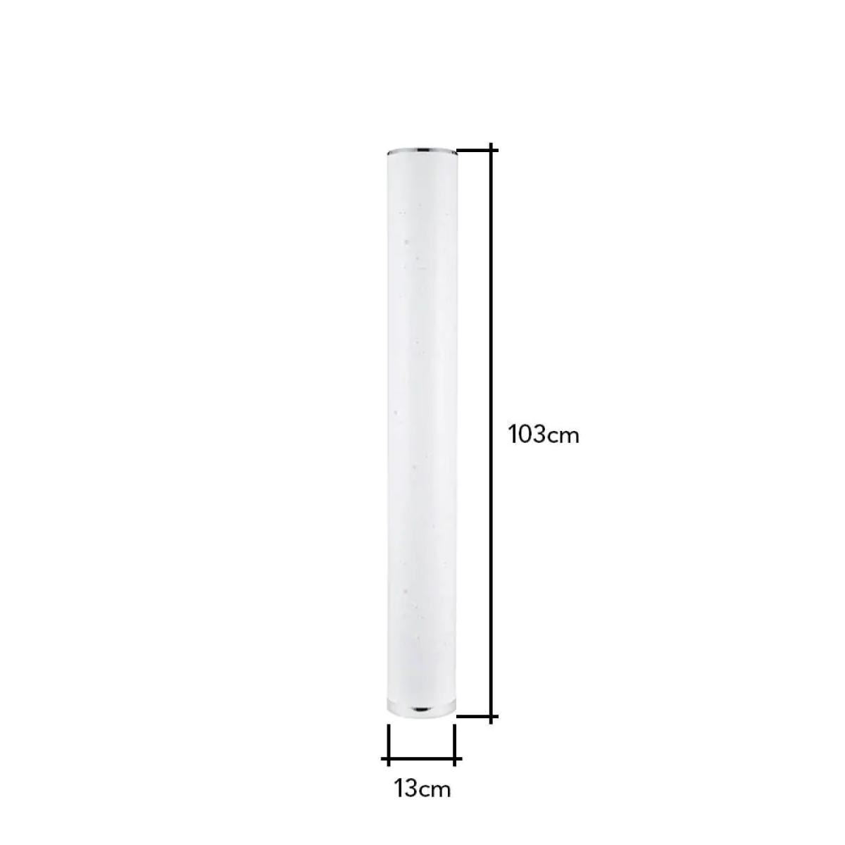 Glow Starburst Colour Changing LED Cylinder Floor Lamp, White – image 10