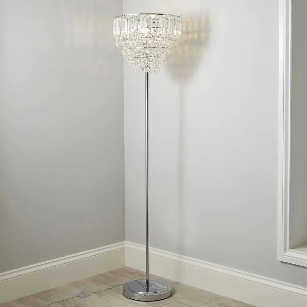 Paladina Floor Lamp, Chrome – image 3