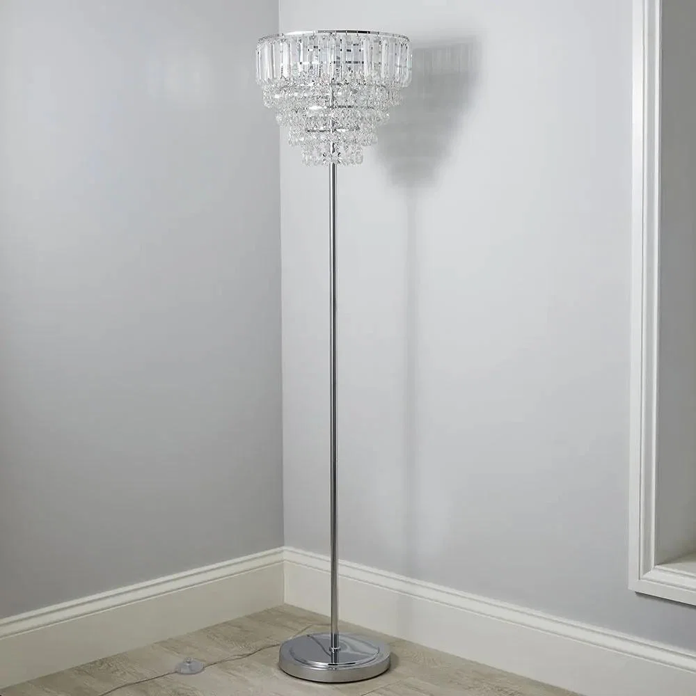 Paladina Floor Lamp, Chrome – image 4