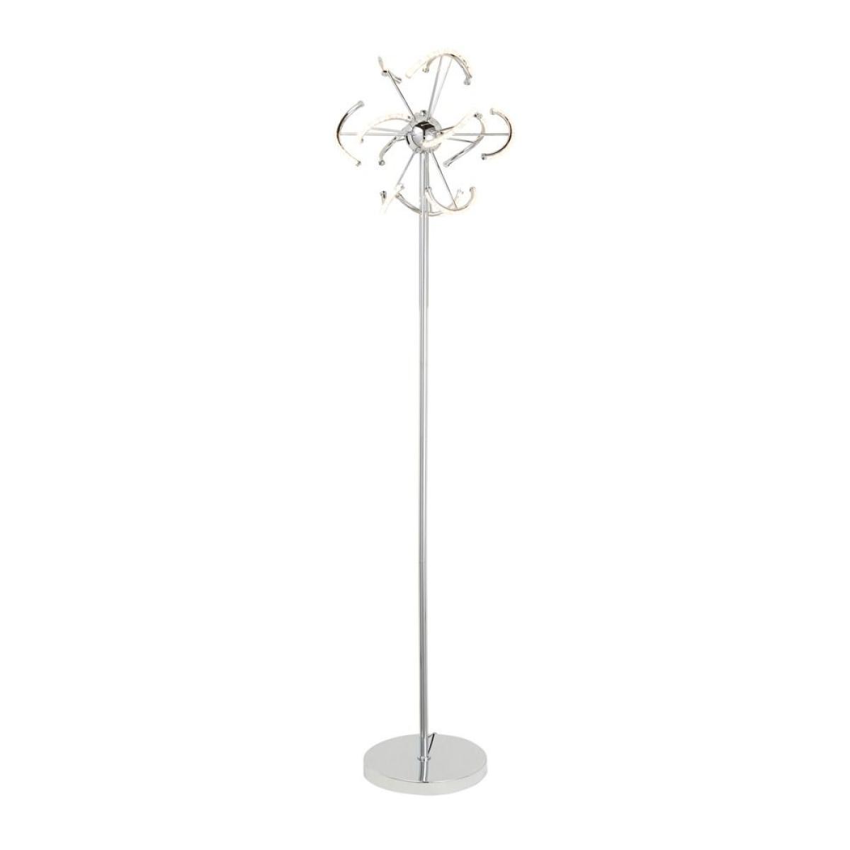Mae LED Floor Lamp, Chrome – image 6