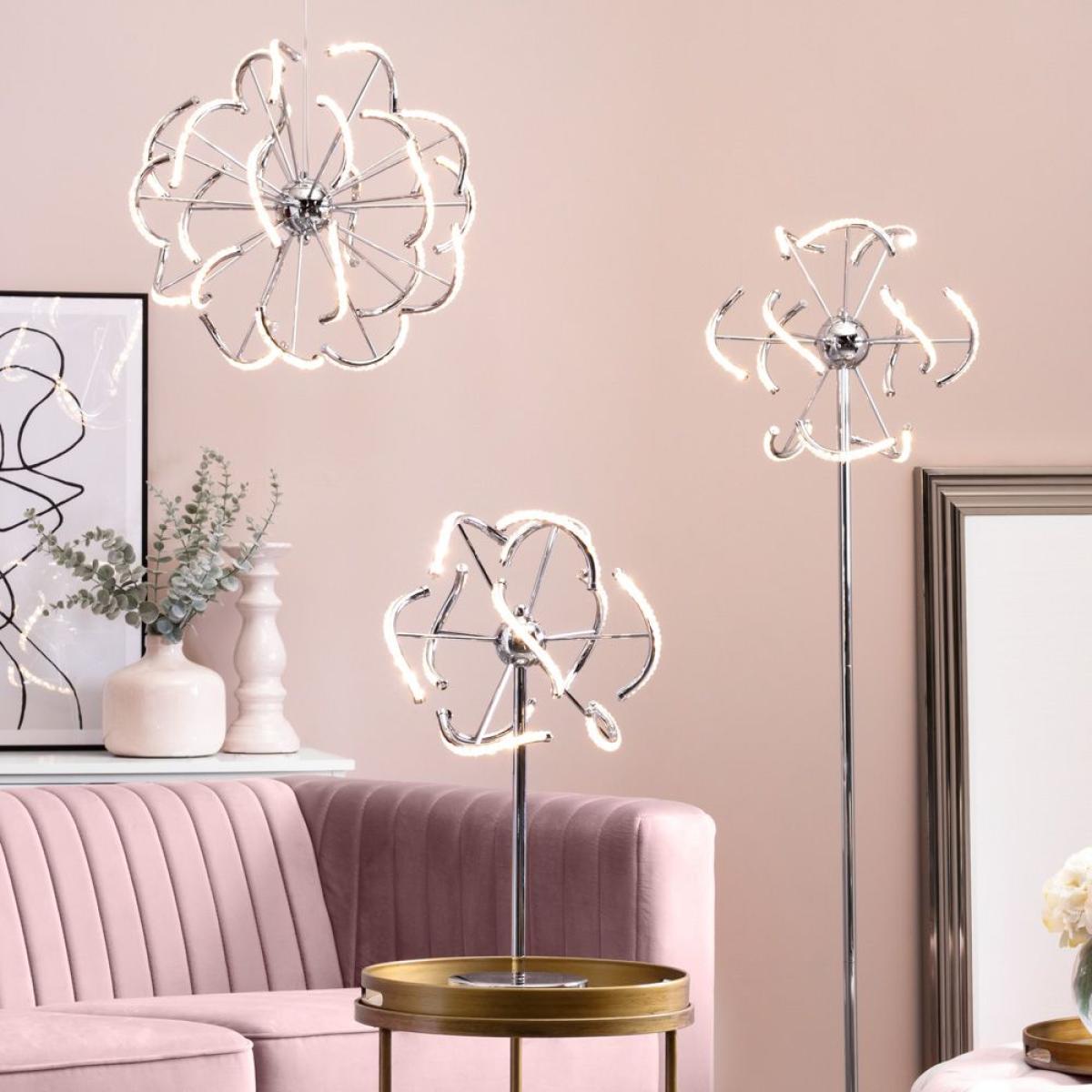 Mae LED Floor Lamp, Chrome – image 7