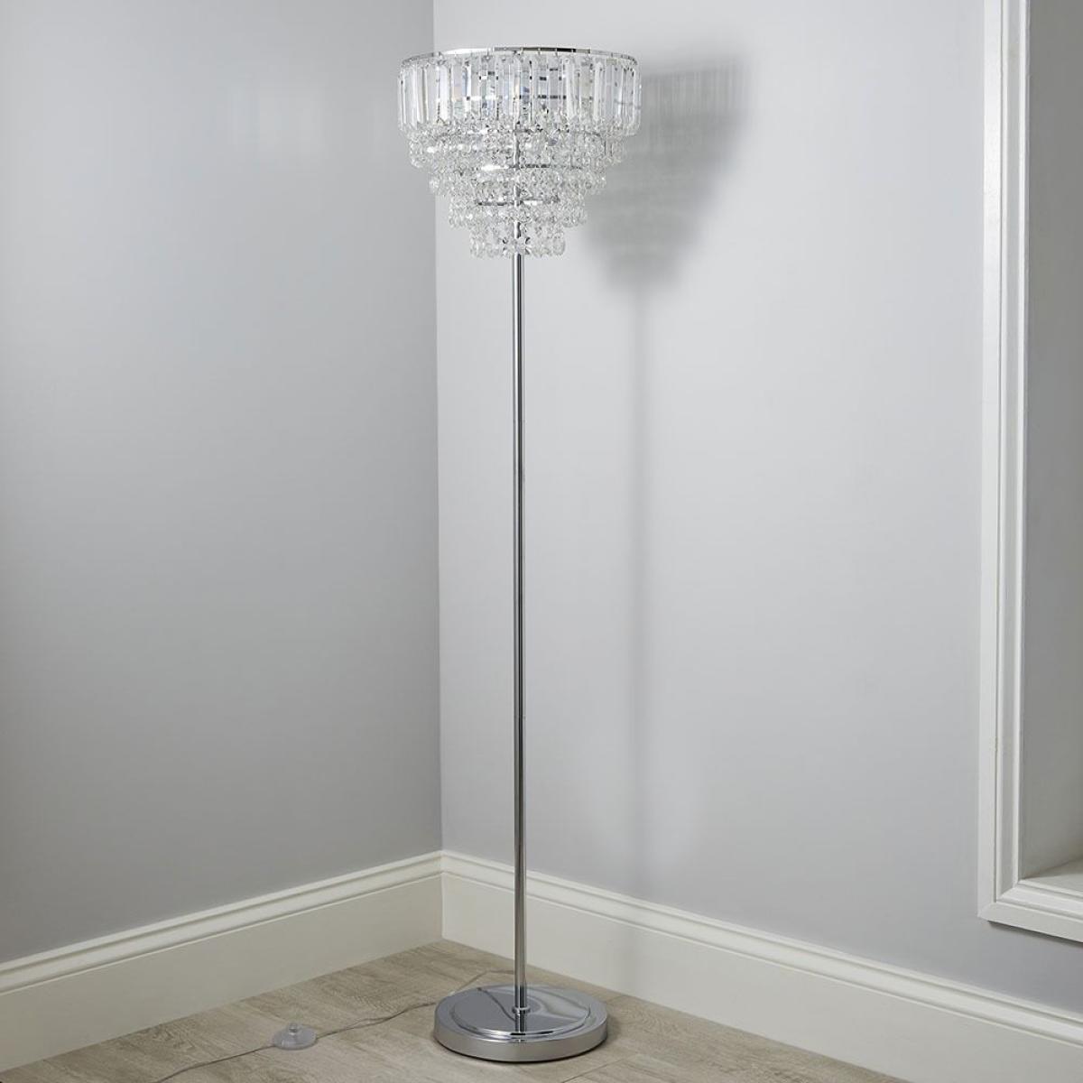 Paladina Floor Lamp, Chrome – image 4