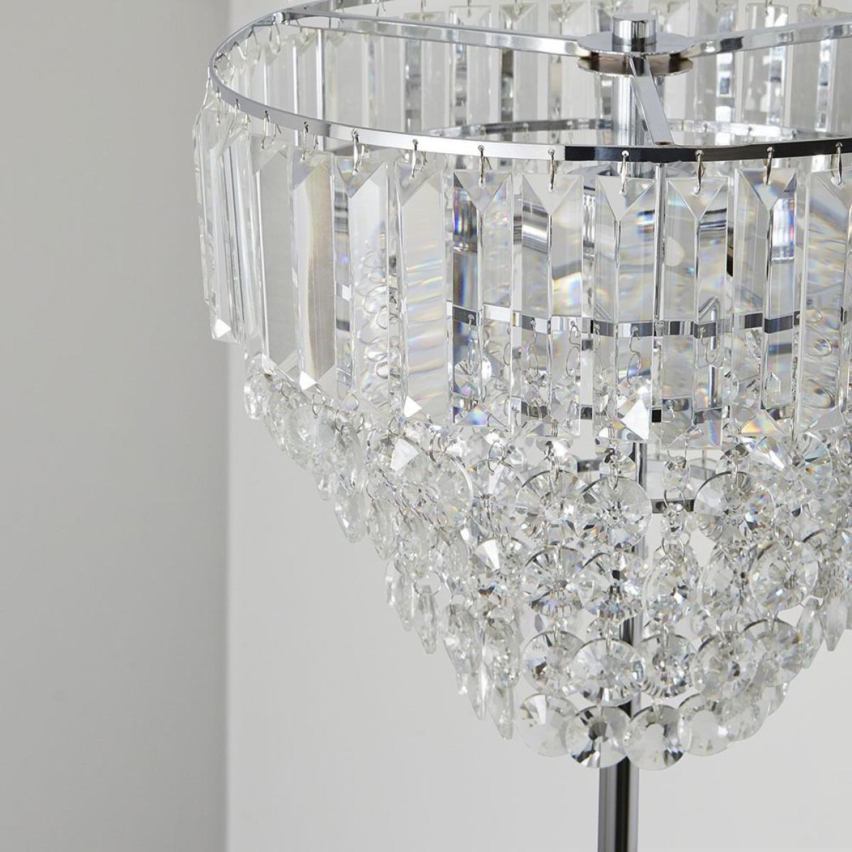 Paladina Floor Lamp, Chrome – image 5