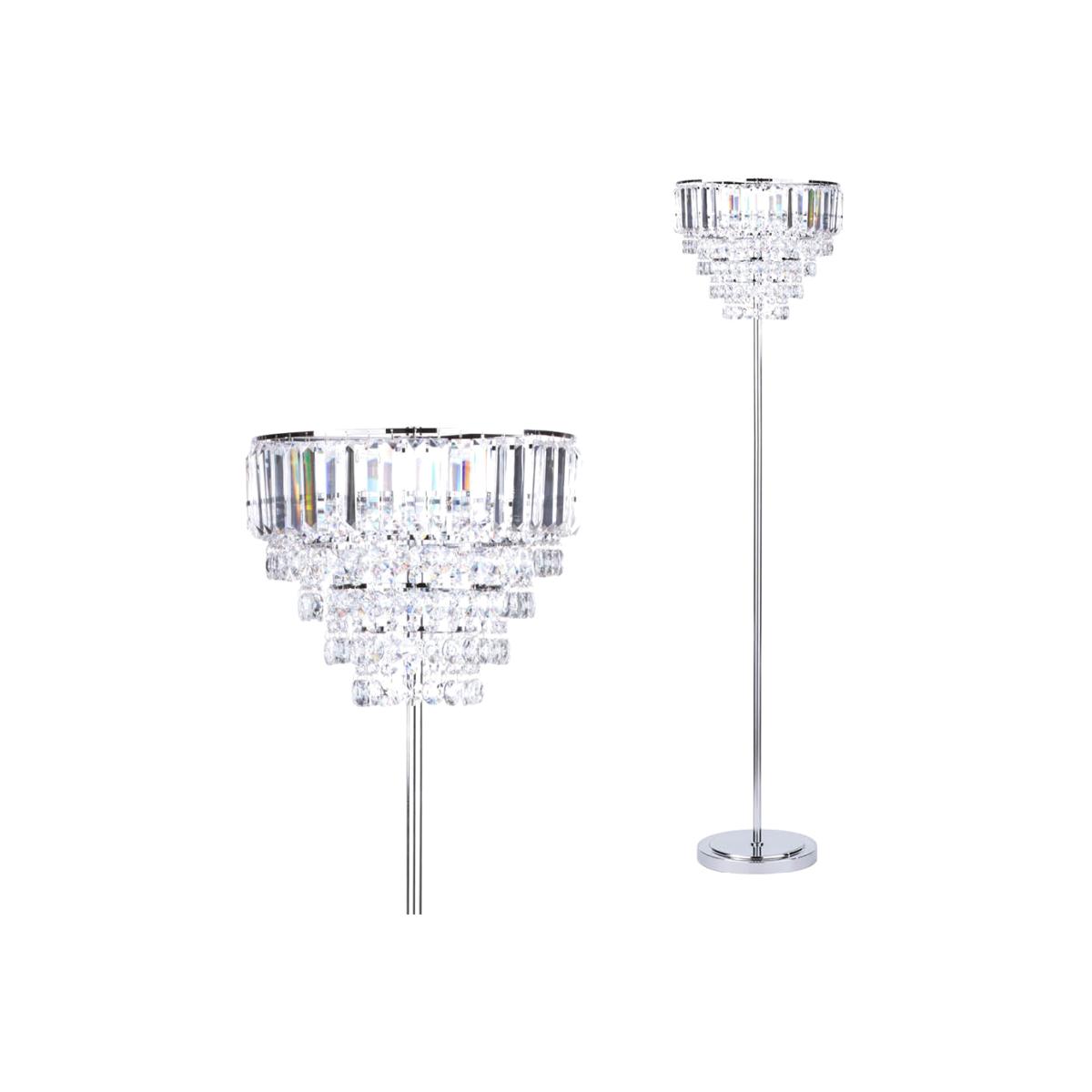 Paladina Floor Lamp, Chrome – image 1