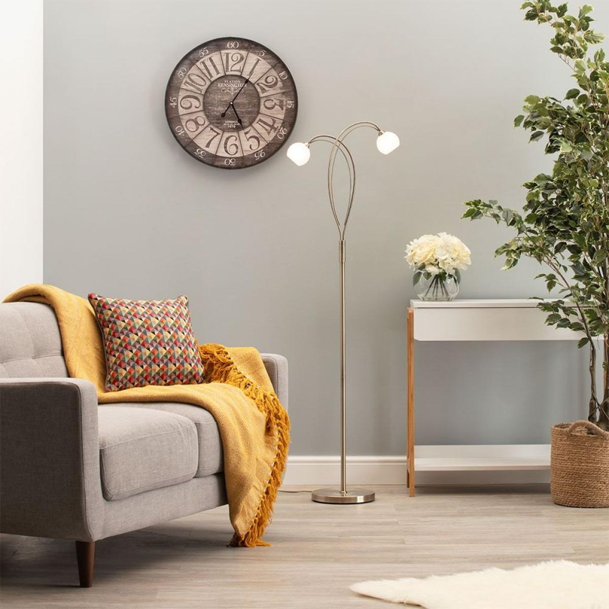 Soni Floor Lamp, Antique Brass – image 2