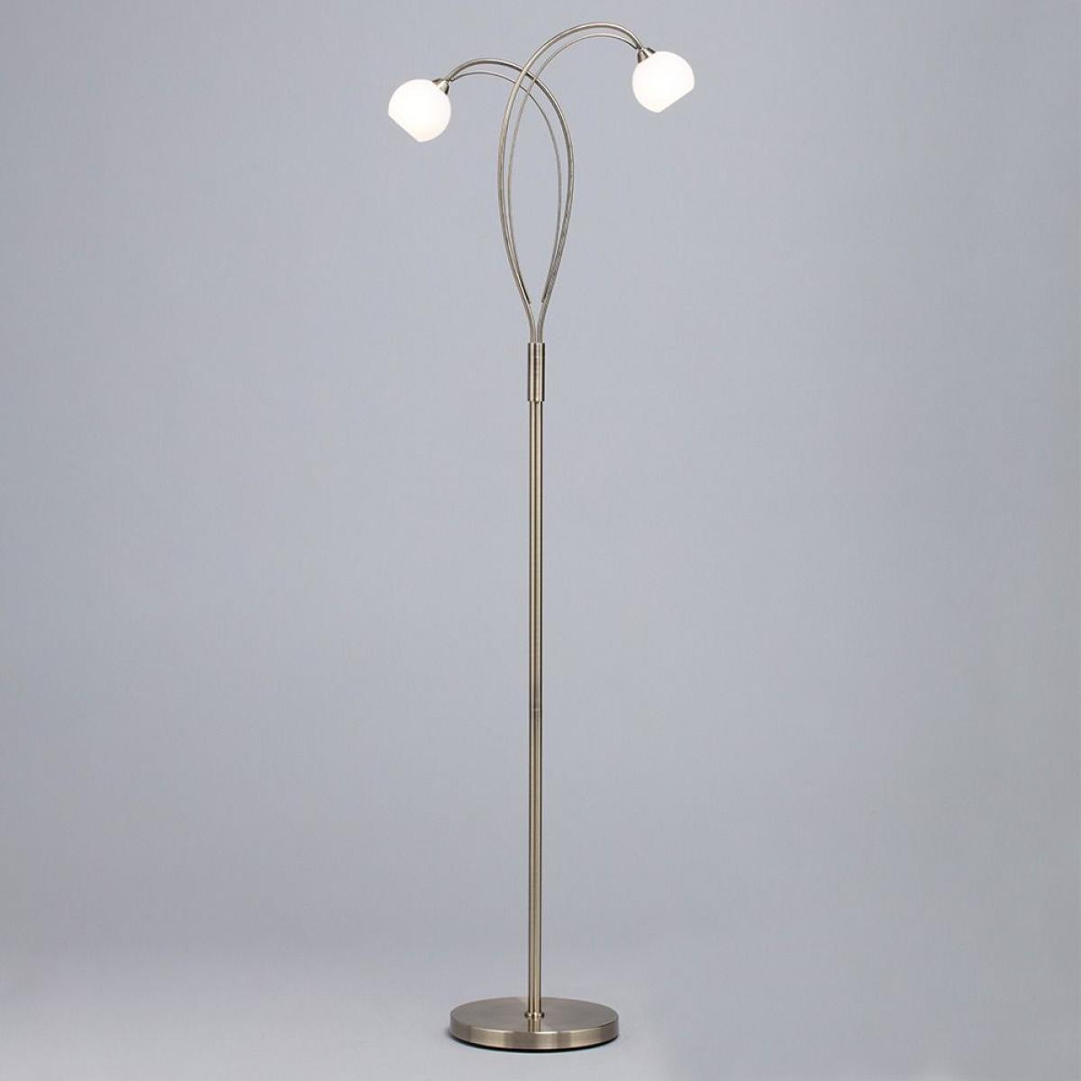 Soni Floor Lamp, Antique Brass – image 4