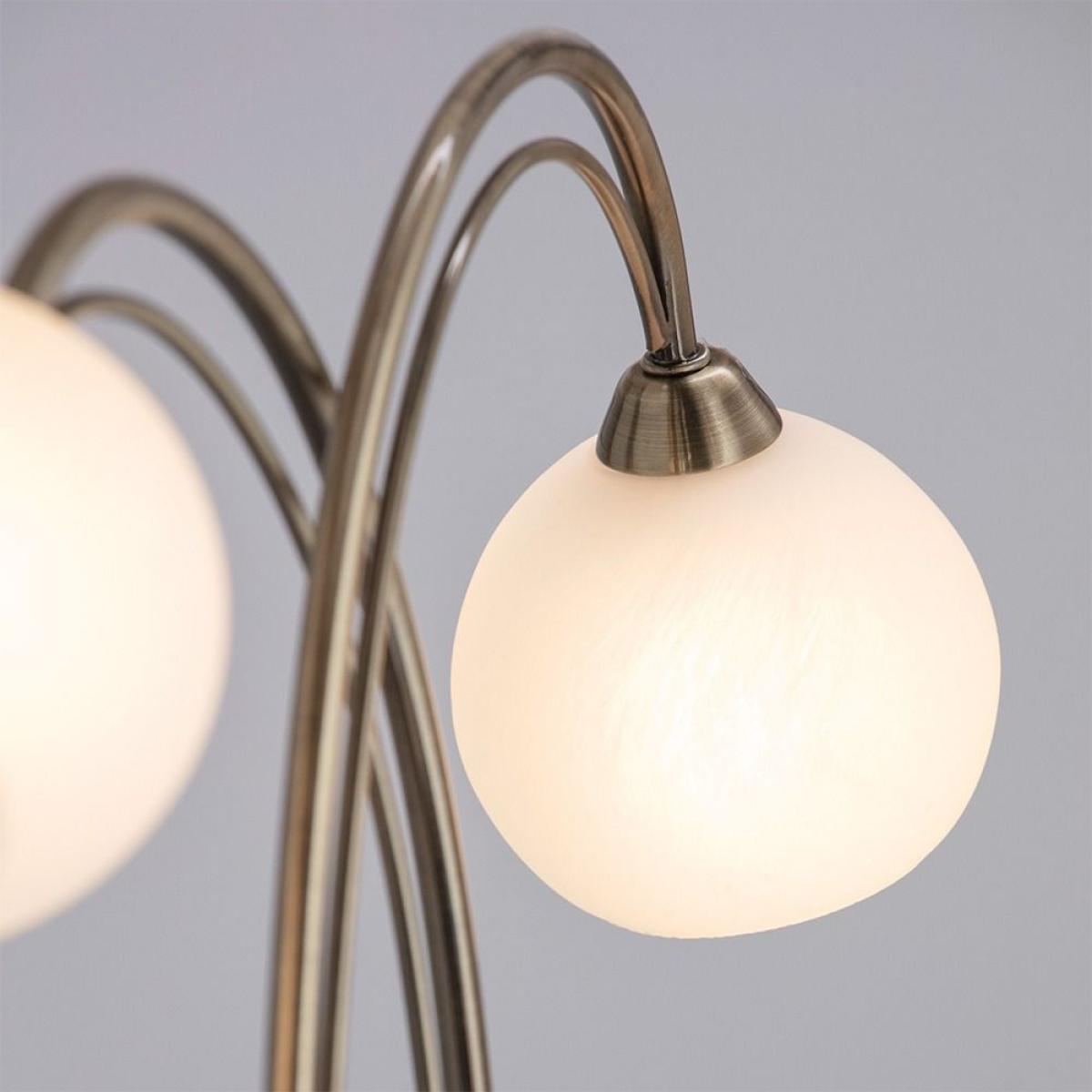 Soni Floor Lamp, Antique Brass – image 5