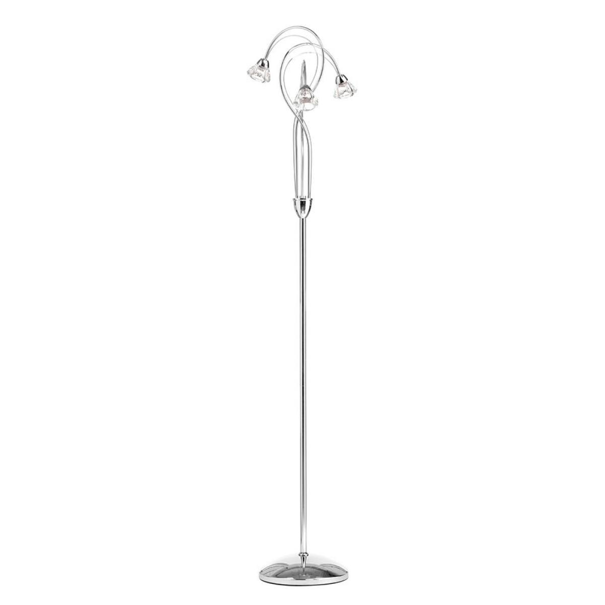 Marianne Floor Lamp, Chrome – image 3