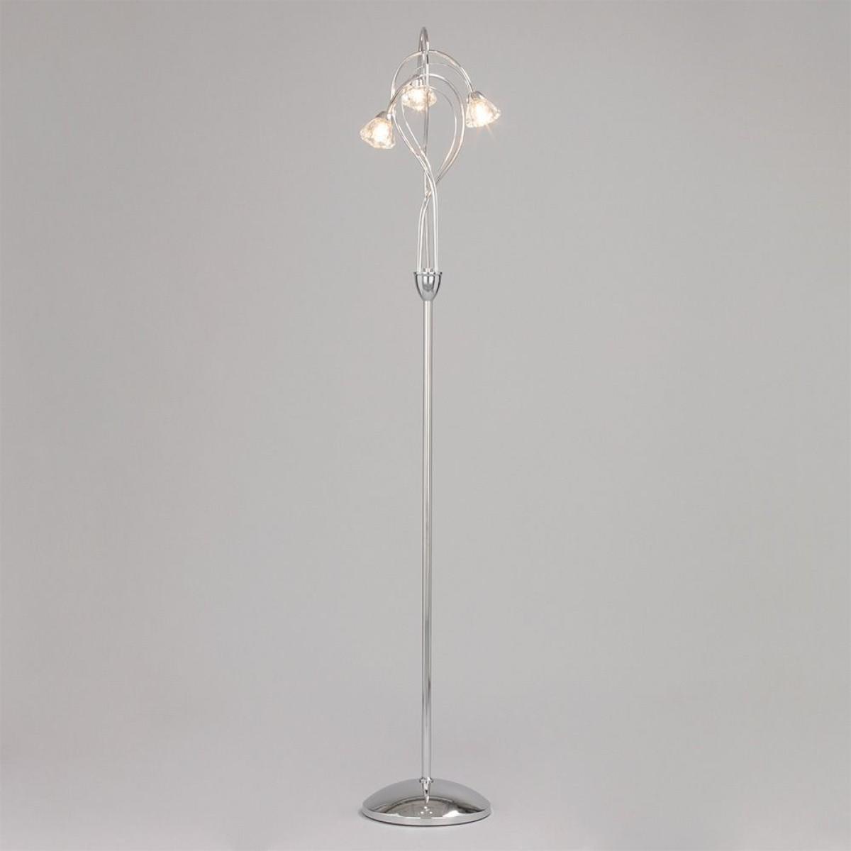 Marianne Floor Lamp, Chrome – image 4