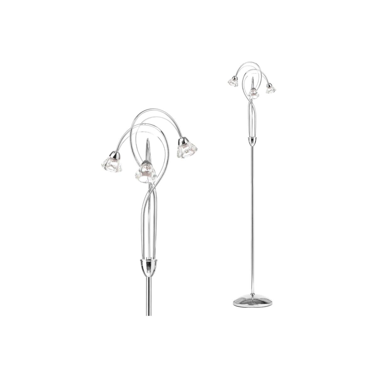 Marianne Floor Lamp, Chrome – image 1