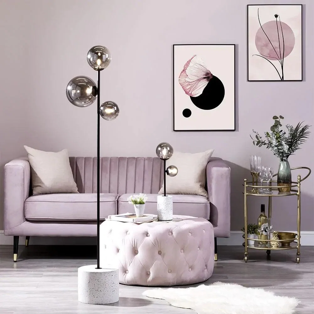 Forella Floor Lamp, Satin Black – image 2