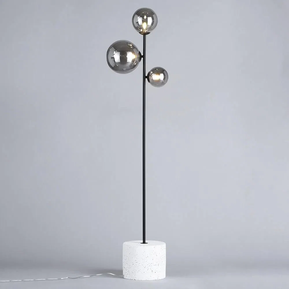 Forella Floor Lamp, Satin Black – image 3