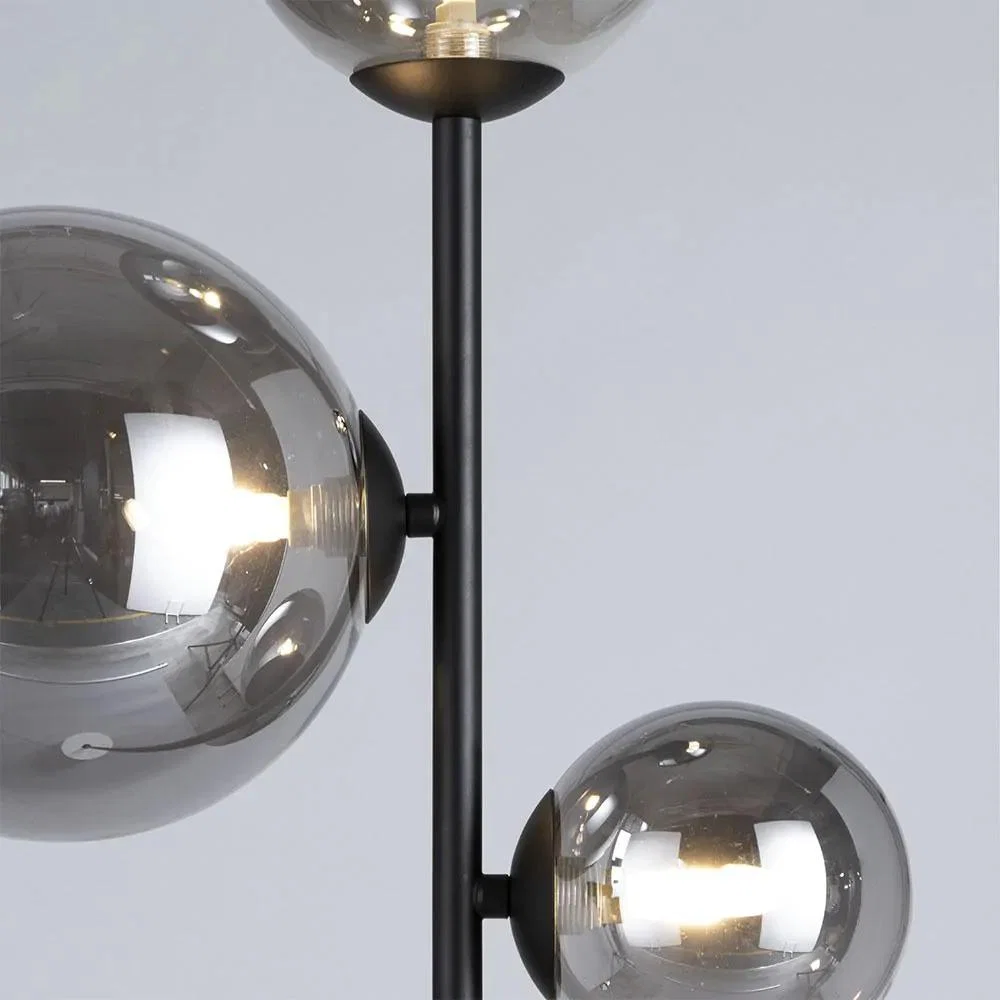 Forella Floor Lamp, Satin Black – image 4