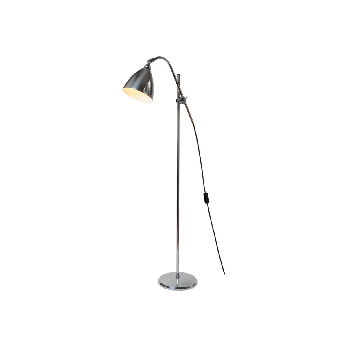 Task Floor Lamp Aluminium