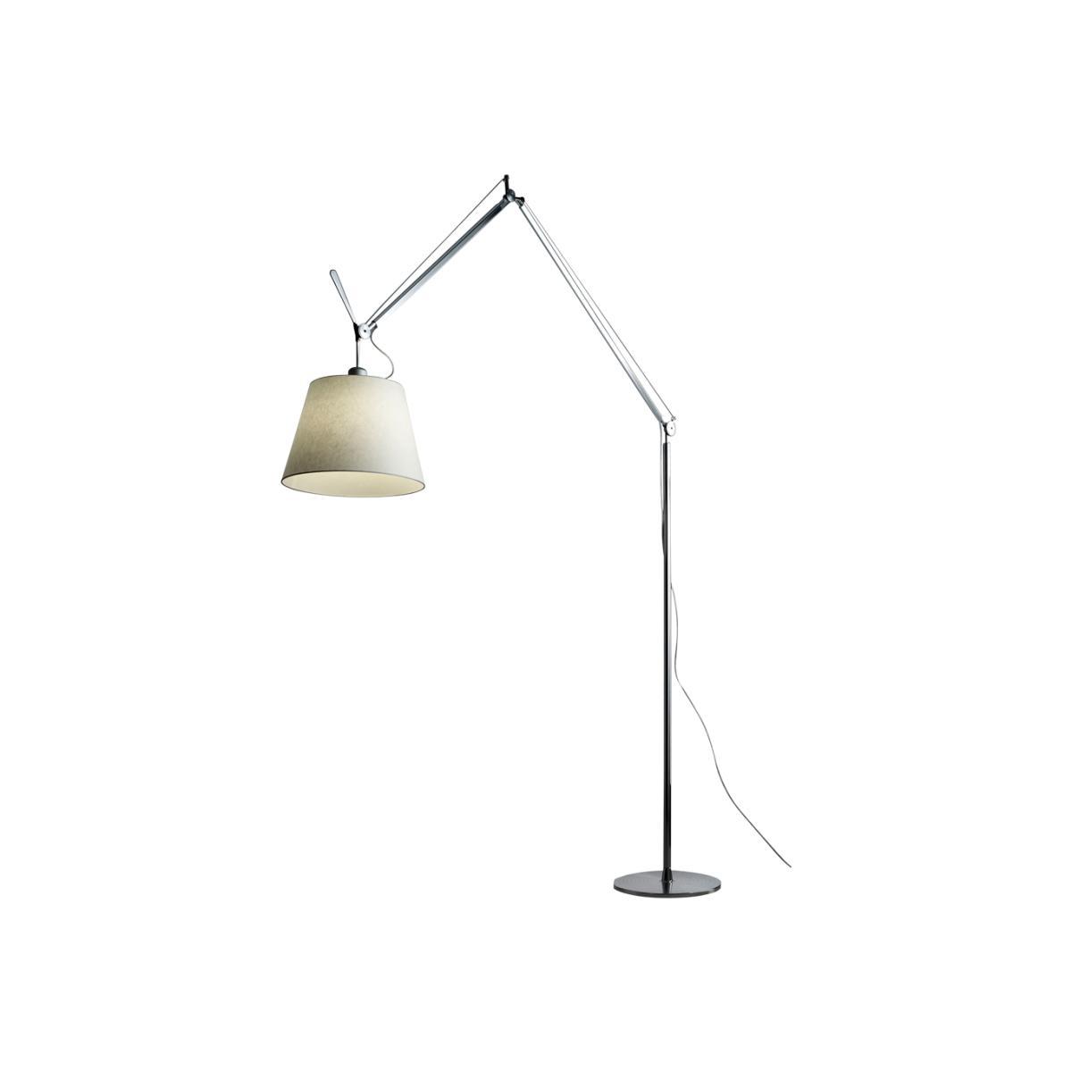 Tolomeo Mega Terra Floor Lamp Aluminium